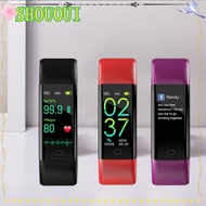 SHOUOUI Smart Watches, TPU Painless Blood Oxygen Monitor Watch, GIfts Waterproof Sports Watches Heart Rate Fitness Pedometer Women