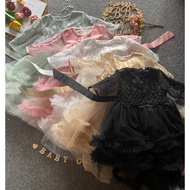 [ 0m - 4y ] Baby Kids Princess Gown (Gown Birthday / Gown Flower Girl ) 680