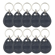 10pcs 125khz RFID Proximity Keychain TK4100 Sticker Card Tag Key Keyfob Door Entry Access Control KeyChain Token RFID Keyfob