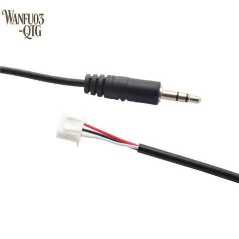1PCS 30cm Jack 3.5mm AUX Audio Cable To XH2.54 3p Terminal Male To Male Female 3 Core Stereo Audio C