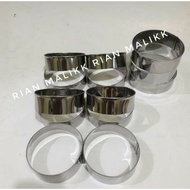 Ring cutter burger bread pan/, stainless steel cake cutter, size 8x4cm