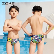 Quần Bơi Zoke Châu Âu Cho Bé Trai 2025 Mẫu Mới Đồ Bơi Chuyên Nghiệp Cho Bé Trai Triáng Giác Đua Quần
