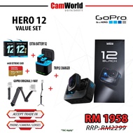 GOPRO HERO 12 VALUE SET (GOPRO MALAYSIA)