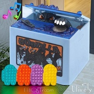 Godzilla toys coin bank saving box Musical Electronic kids Coin Money Saving Piggy Bank Box 8T02