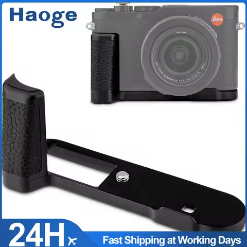 Haoge HG-D8 Handle HandGrip for Leica D-LUX 8 Camera Body L-Shape Grip Bracket