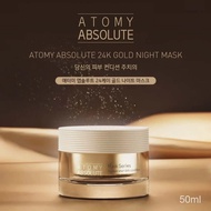 Atomy Absolute 24K Gold Night Mask (50ml) 凝萃焕肤24K黄金晚安面膜