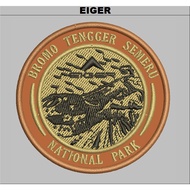 ADVENTURE PATCH EMBROIDERY BROMO TENGER SEMERU NATIONAL PARK EMBROIDERY COMPUTER LOGO | ADV-71