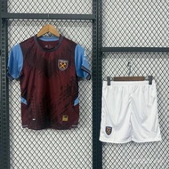 26-27 West Ham United Home Jersey Kids Football Shirt Set #26846