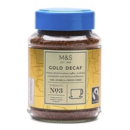 M&amp;S Gold Decaf Instant Coffee 100 grams Marks and Spencer Premium Coffee