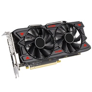 RX580 GDDR5 8GB Graphics Card 1257MHz 1340MHz PCI E 3.0 X16 4096X2160 Video Card