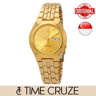 [Time Cruze] Seiko 5 Automatic Gold Tone Stainless Steel Men Watch SNKL64 SNKL64K SNKL64K1