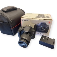 canon 2000D with 18-55mm lens (USED) DSLR camera 95% good condition