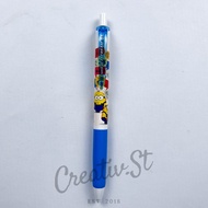 Uni Jetstream MINIONS Edition 0.5 mm Water Based Bolpen Gel Pen