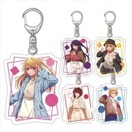 My Push Child Key Ring Pendant Ai Hoshino Ruby Aqueya Have Magana Acrylic Pendant Anime Merchandise 