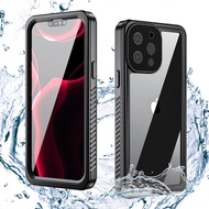 Red Pepper Waterproof Case Suitable for 13promax Waterproof Phone Case IP68 Diving Shock-resistant P