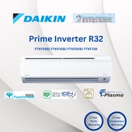 Daikin Air Cond Prime Inverter R32 Wall Mounted l FTKP28B / FTKP35B / FTKP50B / FTKP71B