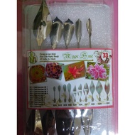 Ngoc Hue 3D jelly making tools (set number 33 - stone lotus, Lilly flower)