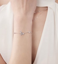 【Pinkoi x miffy】LOVE BY THE MOON 流星純銀手鏈 金/銀