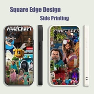 Casing For Vivo Y15A Y15S Y11S Y1S Y11 Y81 Y81S Y81i A Minecraft Movie BOX06 Phone Case Square Edge