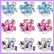 My Little Pony Number Balloon Set Kids Favorite Balloon Unicorn Balloon Unicorn Theme Balloon Set Pa