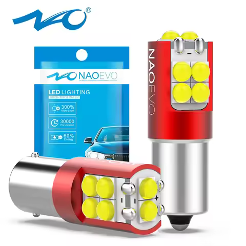 NAO BA9S LED T4W BAX9S H21W BAY9S 5W 700LM Car Interior Light 12V 24V T2W T3W H5W H6W Auto Parking D