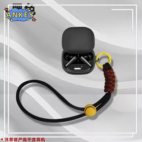 Case for Anker Soundcore Liberty 4 Pro Protective Nylon Lanyard Soft Cover Liberty4Pro Shells Sleeve