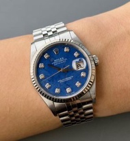 ✅直殼冇打磨-極罕有方鈉石寶石面 🟦✅勞力士 ROLEX DATEJUST SODALITE 方鈉石16234✅not  Dat Date 116234 16238 16018✅最平嘅價錢可以玩到寶石