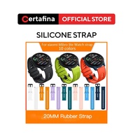 Certafina 20mm Silicone Watchband For Mibro Lite / Xiaomi Mibro Color Air / Amazfit Bip S Lite /DT88