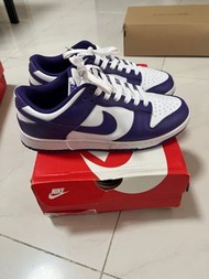 Nike dunk low court purple