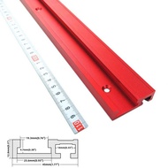 40cm T Track Aluminum Alloy Miter Track Slot - Woodworking Miter Track for Router Table Band Saw Tab
