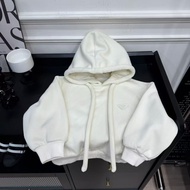 Ready Stock 90-170 Korean Version [Fleece Lining Thickening] Children's Hooded Sweatshirt 2025 New S