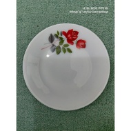 Vintage JAJ Pyrex June Rose Made in England Plate 6.5 inch/16 cm
