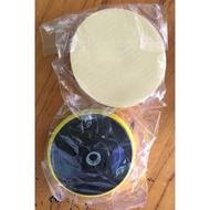 Sandpaper disc + 1 abrasive pad