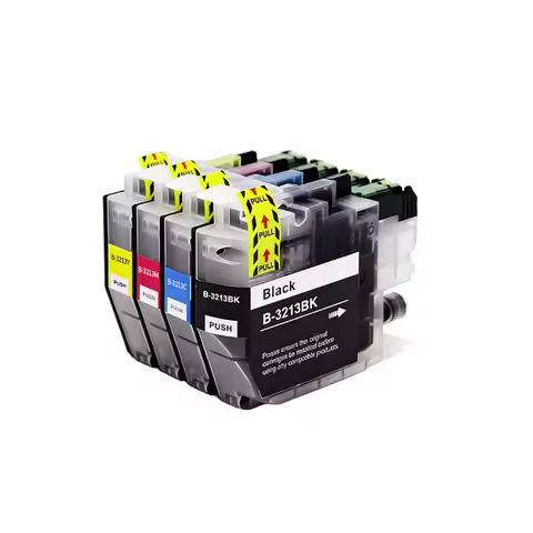 1~6set LC3211 LC3213 Ink Cartridge Compatible for Brother DCP-J572DW J772DW J774DW MFC-J491DW J497DW