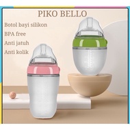 Piko Bello anti-Colic Milk Bottle Silicone baby Bottle Pikobello newborn baby Bottle With Straw baby Pacifier