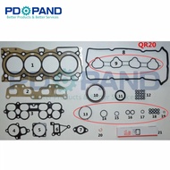 QR20 QR20DE Engine Overhaul Rebuilding Gasket Kit A0101-8H725 for Nissan X-TRAIL T30 Primera P12E Te