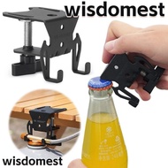 WISDOMEST Gas Canister Stand, Multi-purpose Outdoor Canister Hanging Hook, Portable Iron Gas Caniste