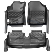 5D Deep Dish Car Floor Matting Fully Extended for Toyota Vios