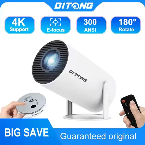 2024 new HY300 Pro plus Projector 4k Android 1280*720P Dual Wifi Video Portable Outdoor home hd led 
