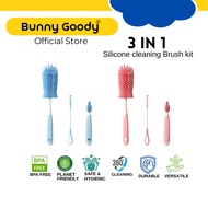 Bunny Goody 𝟯 𝗶𝗻 𝟭 𝗦𝗶𝗹𝗶𝗰𝗼𝗻𝗲 𝗖𝗹𝗲𝗮𝗻𝗶𝗻𝗴 𝗕𝗿𝘂𝘀𝗵 𝗞𝗶𝘁 Set