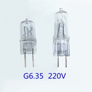 5pcs G6.35 220V bulb 35W G6.35 220V 50W bulb 75W G6.35 light bulb 220V 150W 200W G6.35 220V 250W Lig