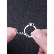 Ring Adjuster Transparent Plastic Spring Adjusts The Size of The Ring