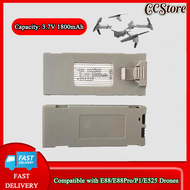 CCStore E88 / E99 / E88PRO / P1 / K3 / E525 / P5 / P8 แบตเตอรี่ลิเธียม 1800mAh ใช้สําหรับเครื่องบิน