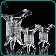 APPEAR Crystal Glass Cup, Chinese Wine Retro Chinese Emperor Cup, Tripod Base Ancient Baijiu Cup