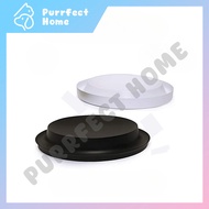【Purrfect Home】Black & White Double Pet Food Bowl / Pet Feeding Bowl Set  -  Whiskers Stress / Whisk