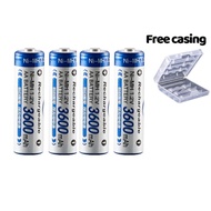AA AAA 1.2v NI-MH Rechargeable Battery USB Charger Case Casing Battery Charger Accessories