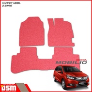 Karpet Mobil Honda Mobilio - 2 BARIS / Karpet Mie Mobilio / Aksesoris