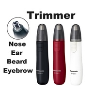 Panasonic Nose, Beard, Ear &amp; Eyebrow Trimmer Dual Edge Blade ER-GN11 Dry Battery Operated【Direct from Japan】