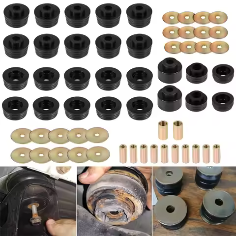 7-132 Body Mount Bushing Kit for 1978-1988 Buick Regal/Chevy Malibu, El Camino, Monte Carlo/Olds Cut