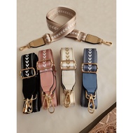 3.8cm Wide Female Bag Strap Shoulder Accessories bag straps bag strap sling replacement strap for sling bag sling bag strap chain strap for bag  replacement bag accessories  Diagonal Adjustable Heart-Shaped Pattern Leather Nylon Replacement